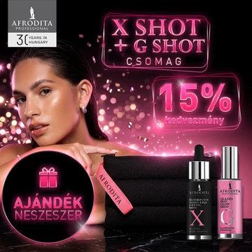 Beauty bag X SHOT és G SHOT ajándék neszeszerrel