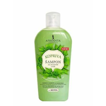 CSALÁN és BIOTIN Sampon - erősítésre és hajhullásra