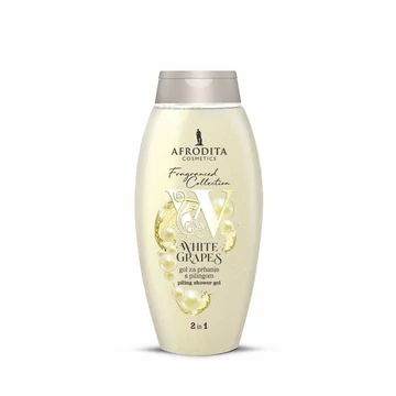 FEHÉR SZŐLŐ 2 az 1-ben Peeling olajos tusoló gél