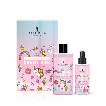 CANDY GIRL Test-, és Hajápoló ajándékcsomag