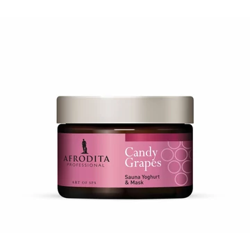 ART OF SPA Candy Grapes Szauna joghurt és pakolás, arcra és testre 