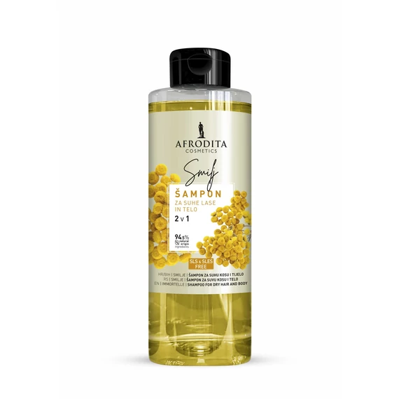 IMMORTELLE Vasvirág sampon és tusfürdő- száraz bőrre