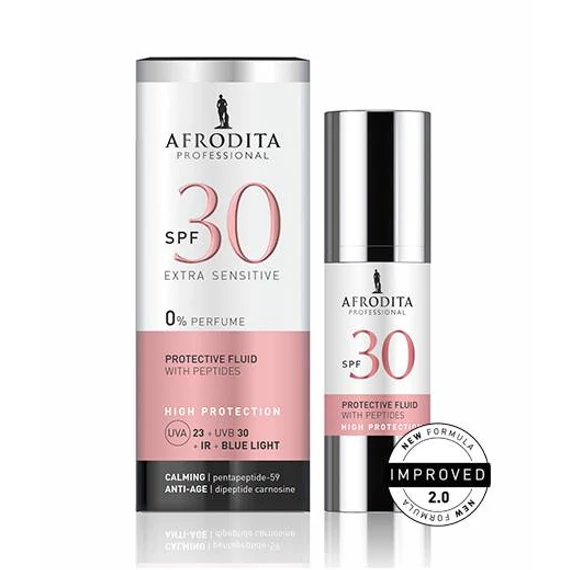 MULTIACTIVE Fényvédő, peptides fluid SPF 30 2.0 