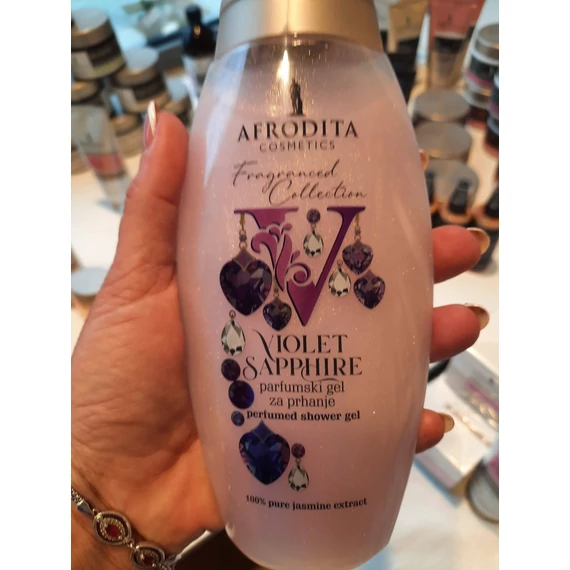 VIOLET SAPPHIRE LILA ZAFÍR Illatos tusoló gél 