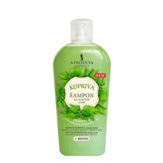 CSALÁN és BIOTIN Sampon - erősítésre és hajhullásra