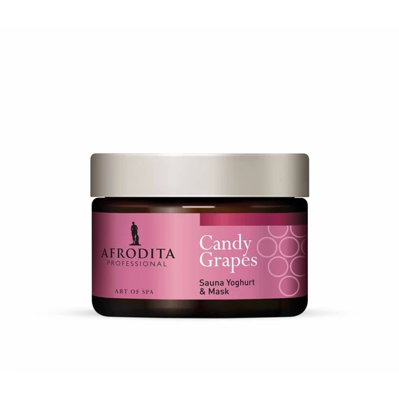 ART OF SPA Candy Grapes Szauna joghurt és pakolás, arcra és testre 