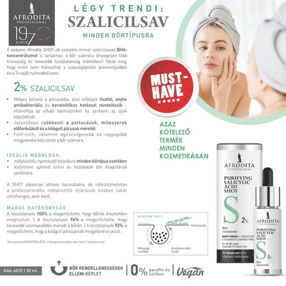 MULTIACTIVE Szalicilsavas BHA SHOT