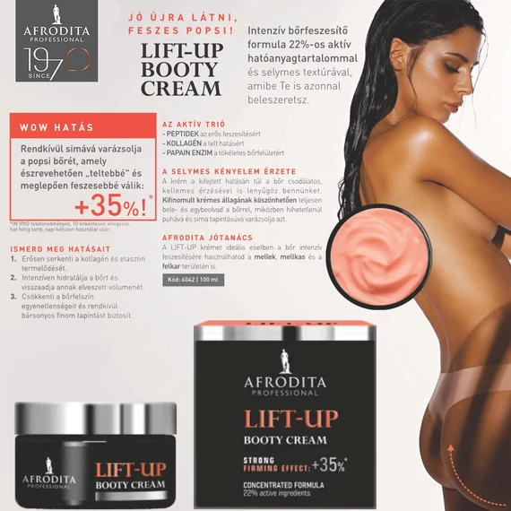 ANTI - CELLULIT LIFT UP BOOTY Feszesítő krém 