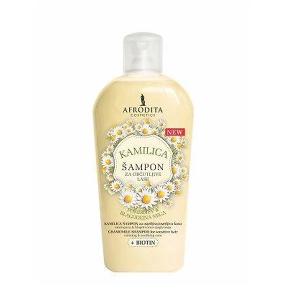KAMILLA és BIOTIN Sampon - a haj hidratálására és nyugtatására