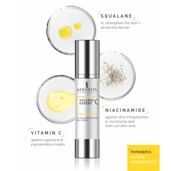 VITAMIN C EXPERT Ultrahidratáló krémgél normál, vegyes bőrtípusra