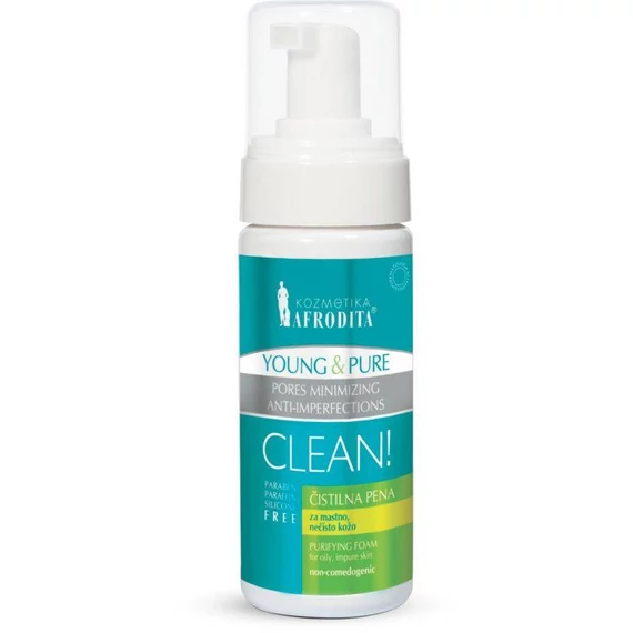 YOUNG & PURE Tisztító hab